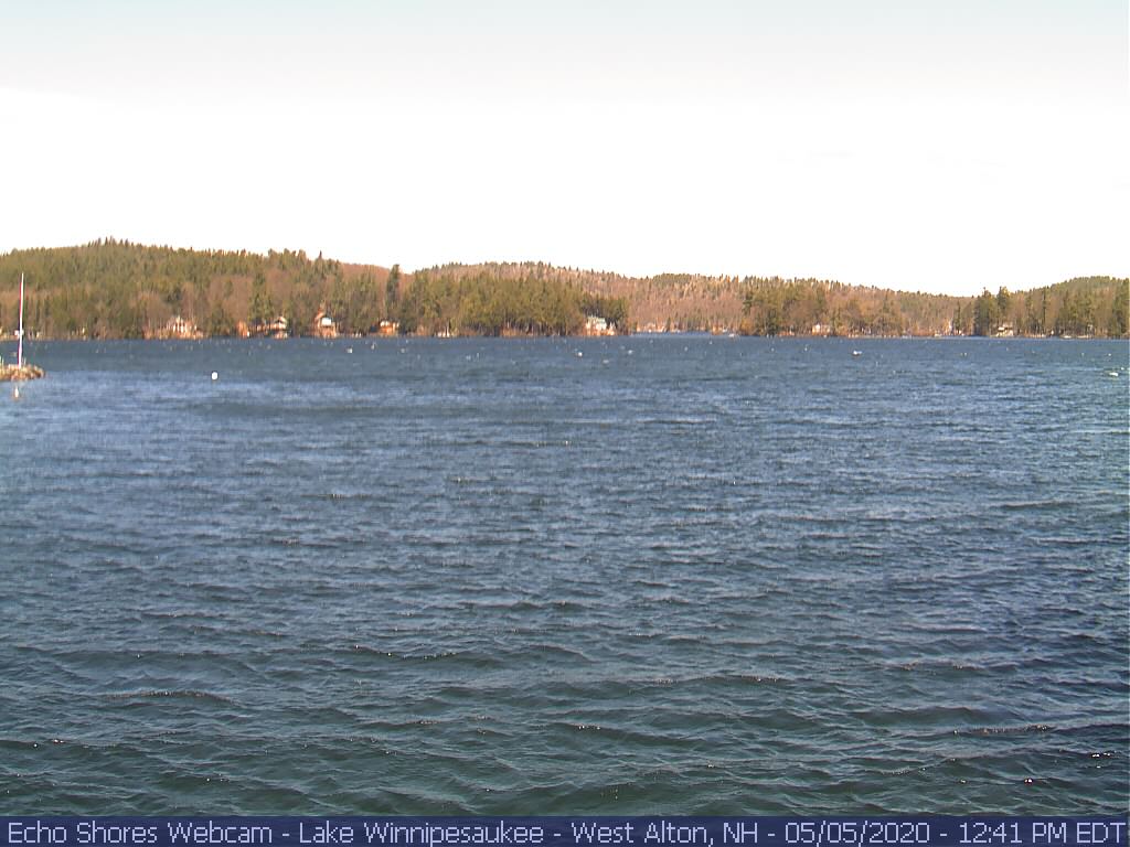 Echo Shores cam, Lake Winnipesaukee, West Alton, NH